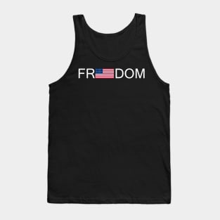 American Freedom Eagle Cross Flag Military Army Mens Printed & Packaged in The USA Tank Top